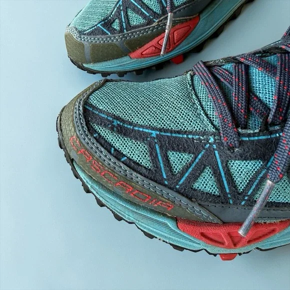Brooks Cascadia Women's Size 7 Blue Running Shoes Sneakers Trail Hiking - Picture 2 of 7